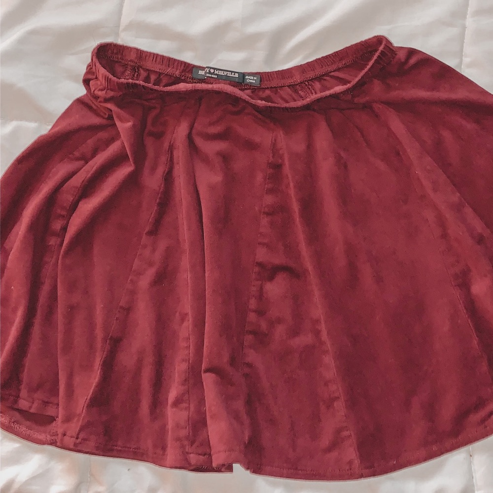 Maroons Brandy Melville Skirt